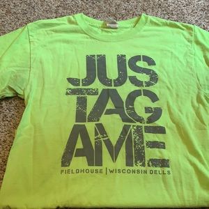 Green JustAGame Fieldhouse Tee